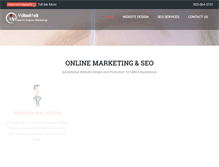 Tablet Screenshot of miltonwebsitedesign.ca